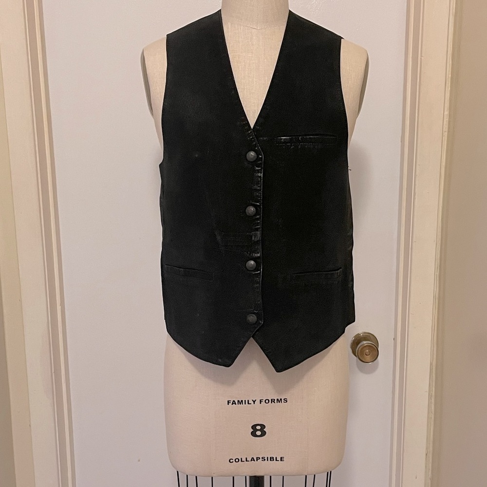 Vintage Suede Vest